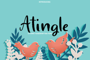 Atingle Typeface: A Handmade Seller’s Secret for Charming Labels and Invitations