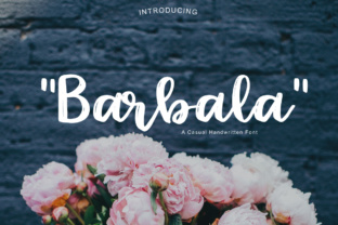 Barbala: A Handwritten Font for Editorial Design and Publishing