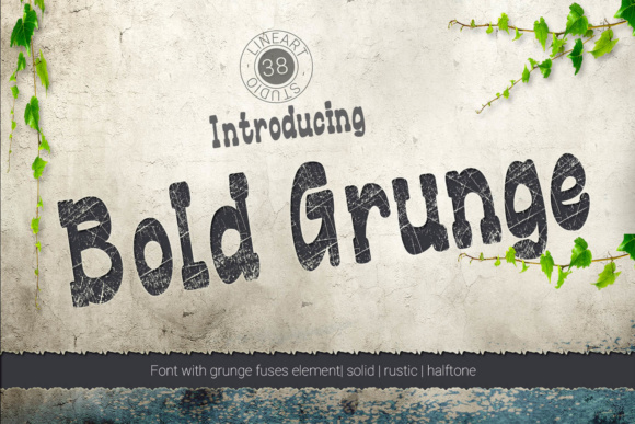 Bold Grunge: A Typeface Built for Gritty, Attention-Driven Campaigns