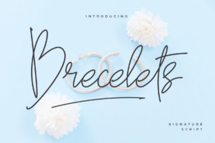 Brecelets: A Script Font Built for Real Brand Work