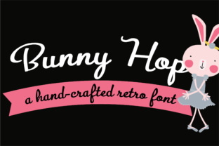 Bunny Hop Font: A Retro Script for Modern Web Design