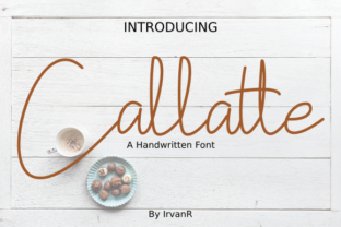 Callatte: A Handwritten Script Font That Shines on the Web