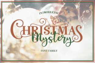 Christmas Mystery Family: A Font That Warms Your Holiday Brand