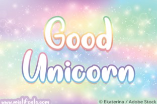Good Unicorn: A Playful Script Font That Brings Magic to Editorial Design