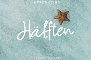 Halften: A Handwritten Brush Script That Gives Campaigns More Character