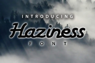 Haziness Font Brings Grungy Charm to Handmade Products