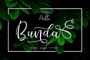 Hello Bunda Font Review: A Clean Script With Captivating Swashes