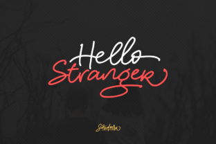 Hello Stranger Font: A Handwritten Typeface for Authentic Branding