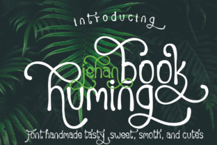 Huming Book Font: A Handwritten Typeface for Handmade Product Makers