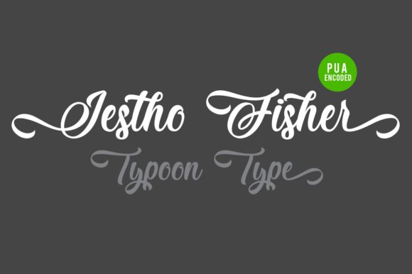 Jestho Fisher: A Script Font for Small Business Owners