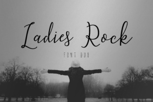 Ladies Rock Duo: The Script Typeface for Digital Campaigns