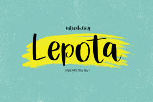 Lepota Font Review: A Handwritten Script for Brand Designers