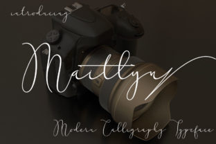 Maitlyn: The Modern Calligraphy Typeface for Marketing Creators