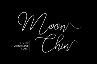 Moon Chin: A Script Typeface for Effortless Brand Elegance