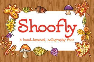 Shoofly Font: A Hand-Lettered Typeface for Editorial Design