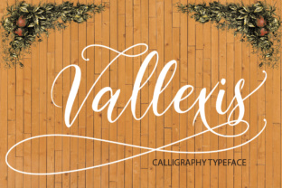 Vallexis: An Elegant Script Typeface for Editorial Design