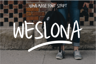 Weslona: The Playful Script Font for Brands That Want to Stand Out