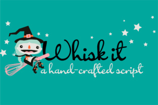 Whisk It: A Handwritten Font for Editorial Storytelling