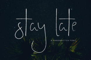 Why Stay Late Became My Go-To Script Font for Editorial Design